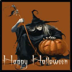 Gifs Halloween sorcière